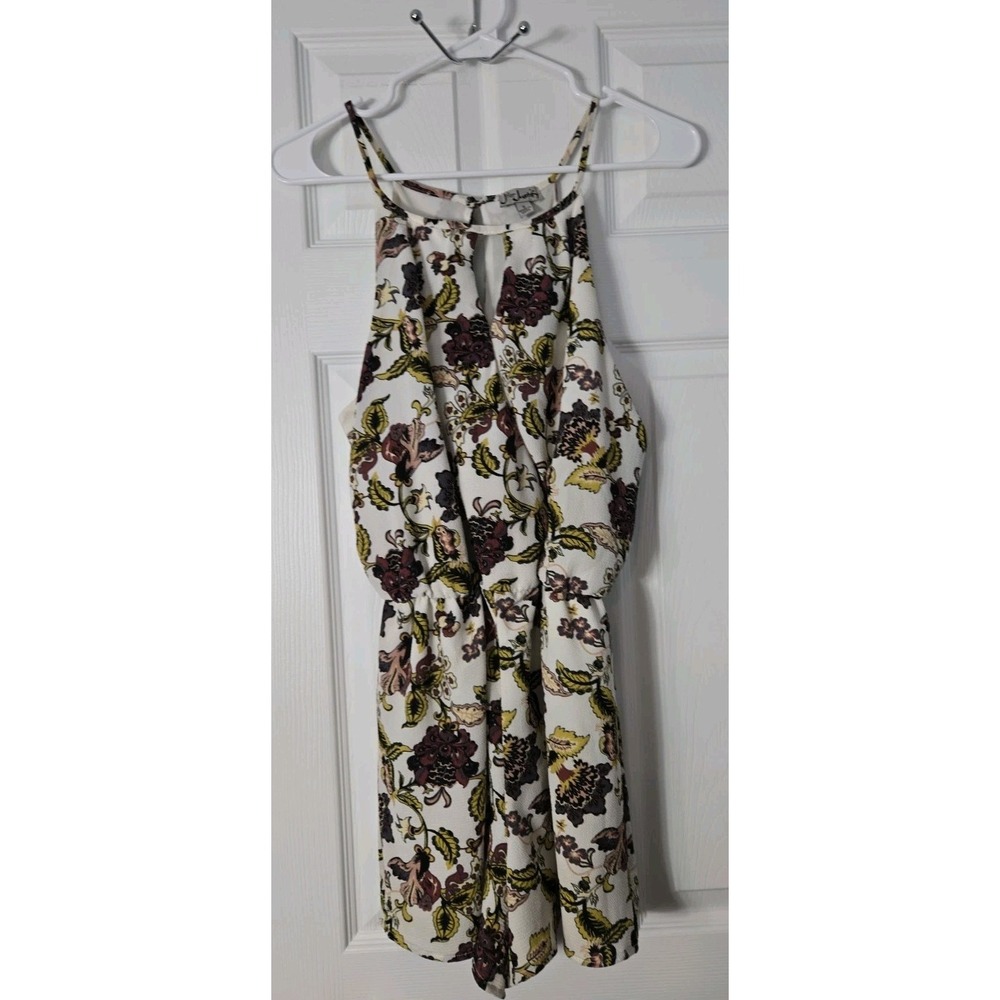J For‎ Justify Womans Romper  Florial Size Small Multicolor